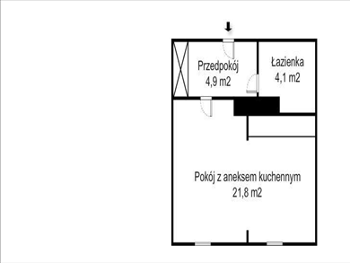 Mieszkanie na sprzedaż, Warszawa, Białołęka, Nowodwory, Odkryta