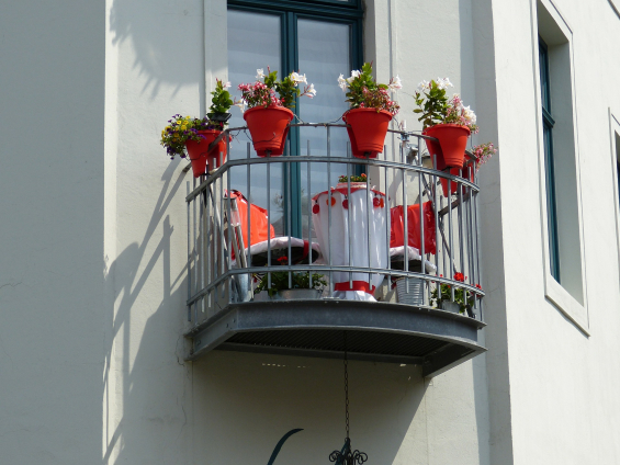 Aranżacja małego balkonu